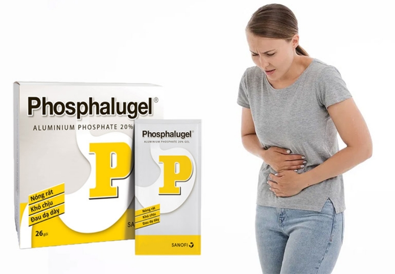Uống Phosphalugel nhiều có sao không? Tác dụng phụ của Phosphalugel 2