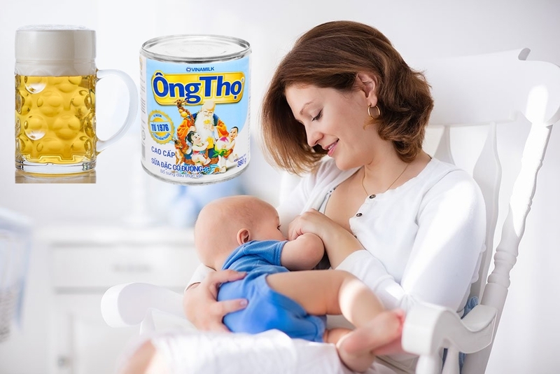 Uống sữa ông thọ với bia để nhiều sữa 1
