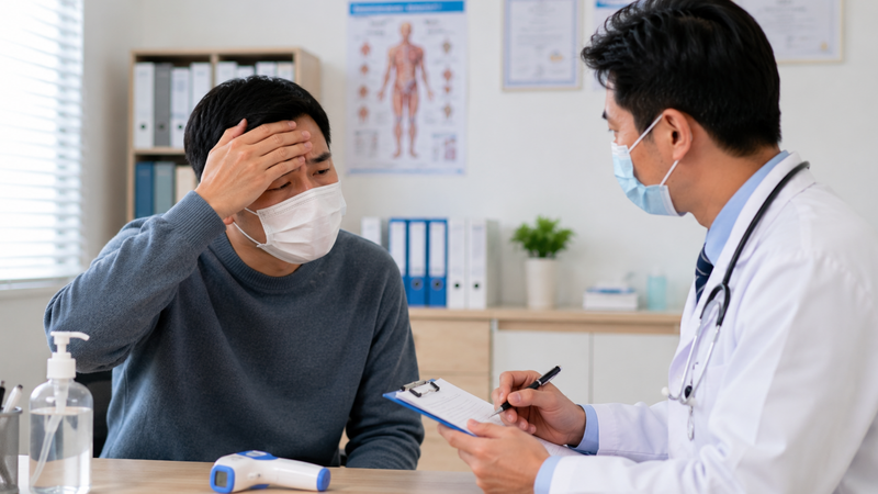 Sốt kéo dài kèm triệu chứng bất thường cần đi khám ngay