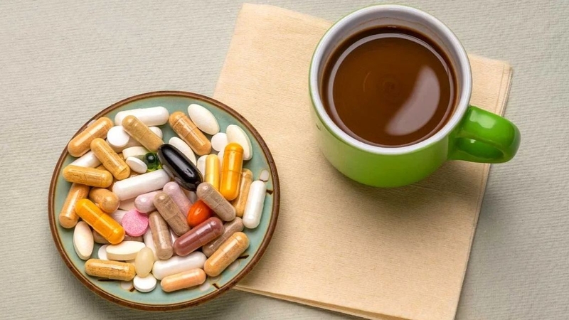 Caffeine có thể tương tác với thành phần của thuốc gây tác dụng phụ