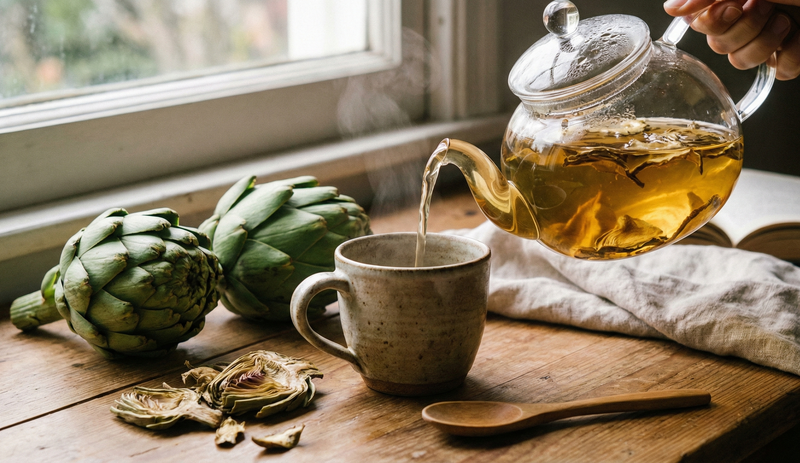 Pha chế trà atiso đúng liều lượng để tối ưu hóa việc hấp thu