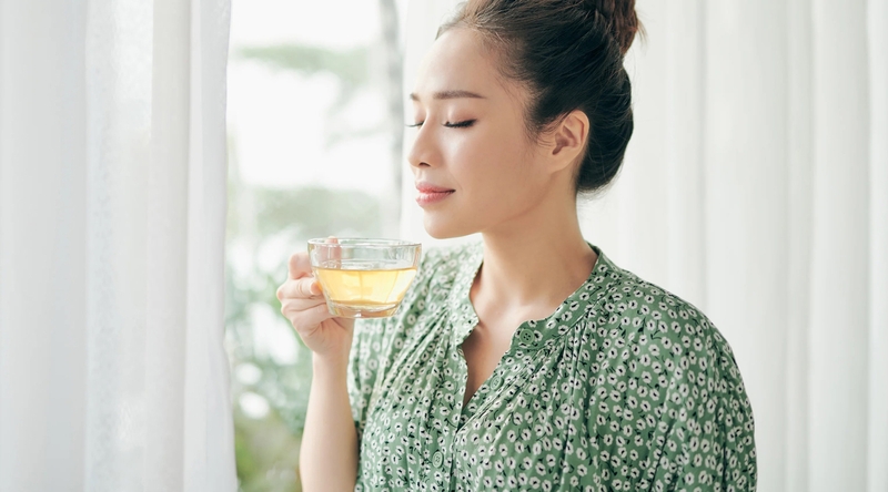 Uống trà Atiso giúp tăng cường chức năng gan giúp gan thải độc hiệu quả hạn chế mụn xuất hiện - 3