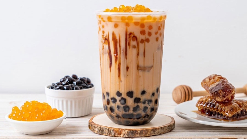 Uống trà sữa có nổi mụn không? 1