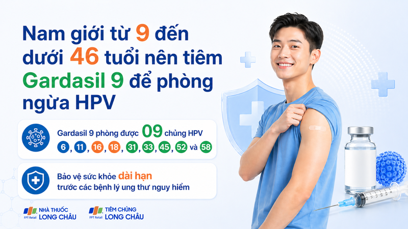 Tiêm vắc xin là biện pháp phòng ngừa virus HPV hiệu quả