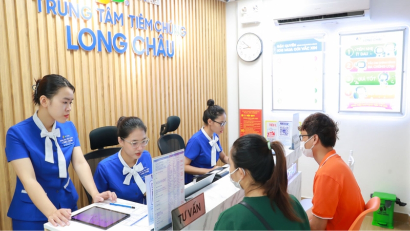 Trung tâm Tiêm chủng Long Châu cung cấp dịch vụ tiêm chủng chất lượng