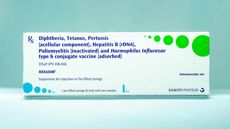 Hexaxim là vắc xin 6 trong 1 do hãng Sanofi Pasteur (Pháp) sản xuất