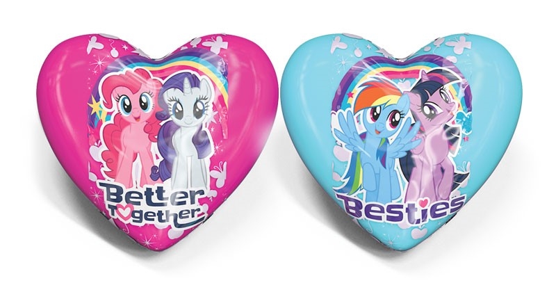 Kẹo trái tim đồ chơi My Little Pony Relkon
