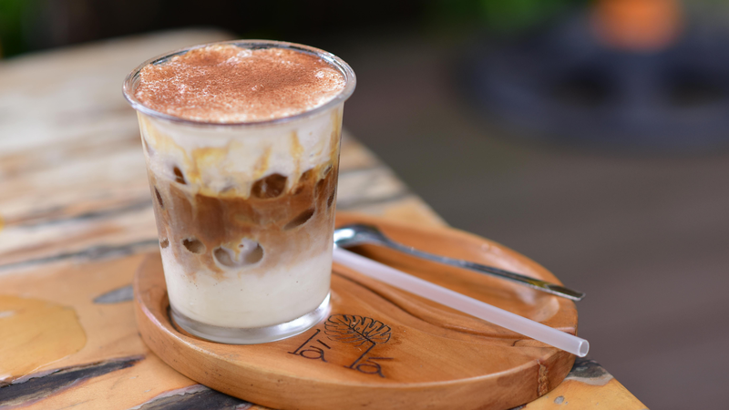 Vanilla Latte là sự kết hợp hài hòa giữa espresso, sữa và syrup vanilla