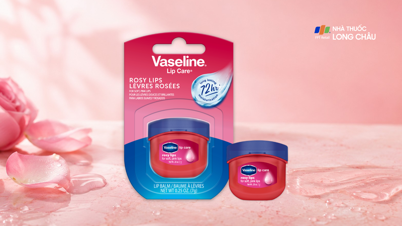 Son dưỡng môi Vaseline Lip Care Rosy Lips Hồng Xinh