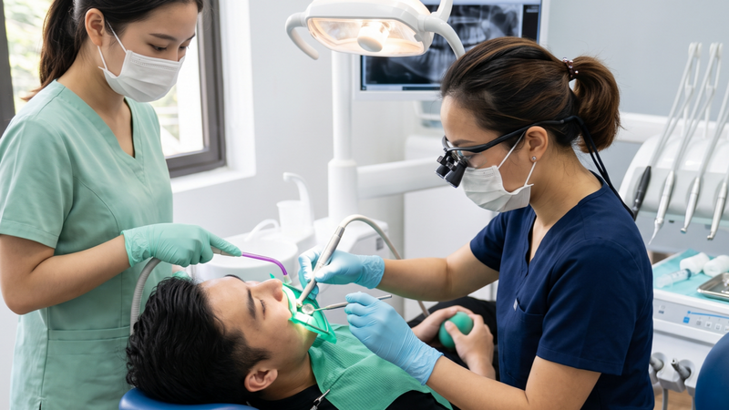 Việc lựa chọn vật liệu trám răng cần đánh giá trực tiếp của nha sĩ
