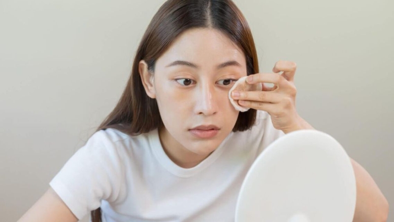Vệ sinh mí mắt đúng cách giúp giảm nguy cơ viêm bờ mi và kích ứng mắt