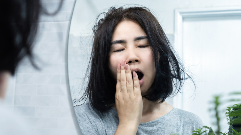 Việc ngáp cho thấy cơ thể đang cần điều chỉnh