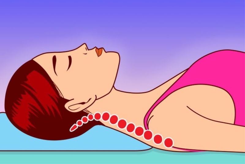 Vì sao bạn nên ngủ mà không dùng gối kê đầu? 1