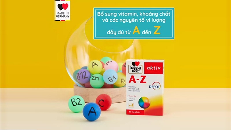 Vì sao nên sử dụng viên uống Aktiv A-Z Depot Doppelherz Bổ Sung Vitamin? 3