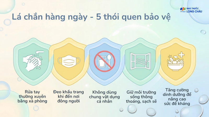 5 biện pháp phòng bệnh hiệu quả