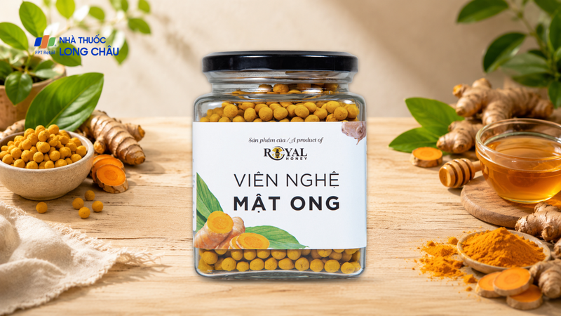 Viên nghệ mật ong Royal Honey