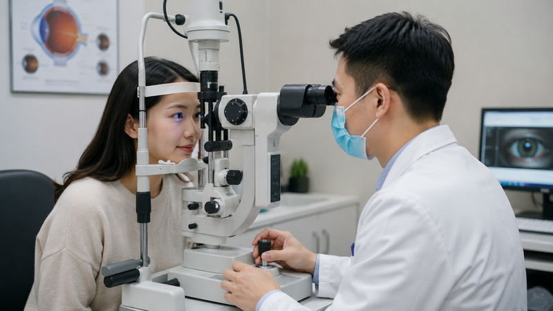 Người bệnh cần khám mắt chuyên sâu trước khi quyết định mổ viễn thị