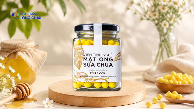Viên tinh nghệ Mật Ong Sữa Chúa Honeyland