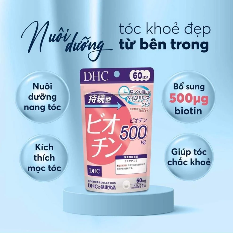 Viên uống Biotin DHC review như thế nào? 1