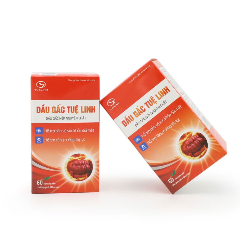 Viên uống dầu gấc Tuệ Linh sản phẩm chức năng chăm sóc sức khỏe