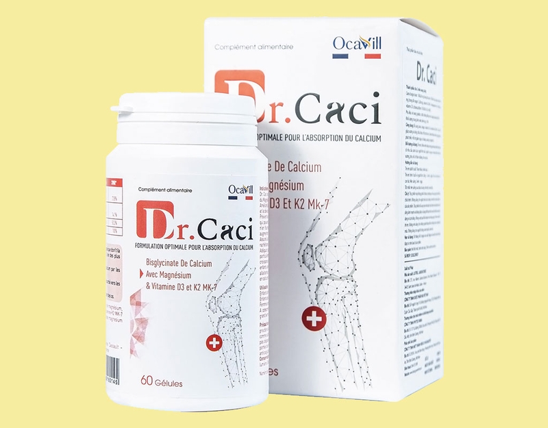 Viên uống Dr. Caci Ocavill - Bổ sung canxi giảm nguy cơ loãng xương 3