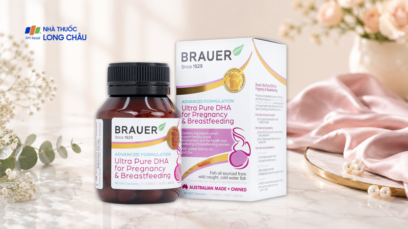 Brauer Ultra Pure DHA for Pregnancy & Breastfeeding