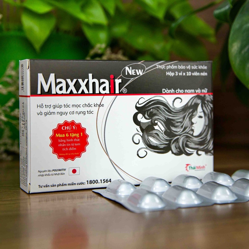 Viên uống mọc tóc Maxxhair giá bao nhiêu 1
