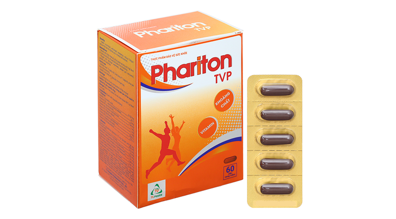 Viên uống Phariton TVP bổ sung đề kháng, giảm mệt mỏi, phục hồi nhanh chóng 3