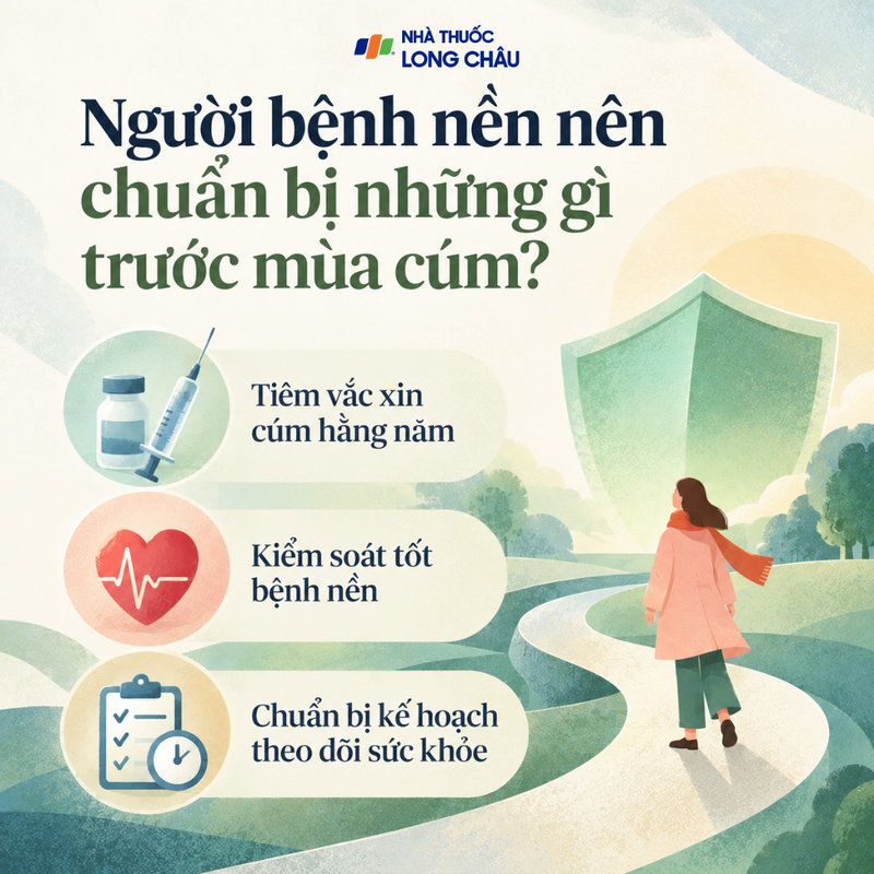 Chuẩn bị sớm giúp giảm đáng kể nguy cơ mắc bệnh