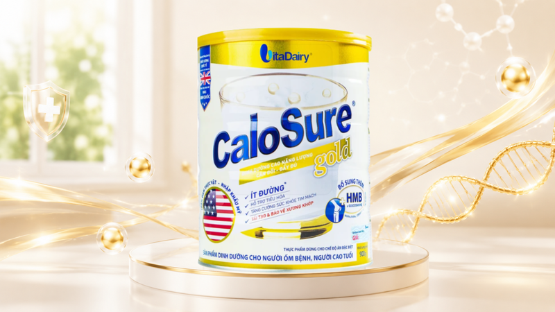 CaloSure Gold là sản phẩm dinh dưỡng cao năng lượng