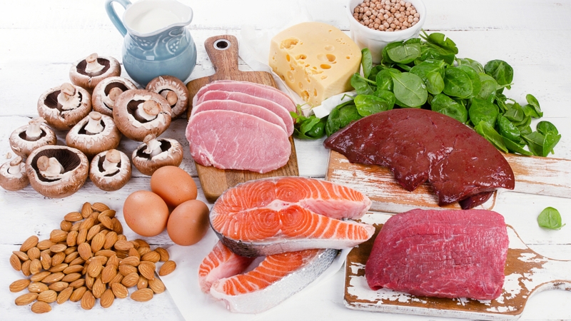 Trong hầu hết trường hợp, nhu cầu vitamin B2 có thể được đáp ứng qua chế độ ăn cân bằng