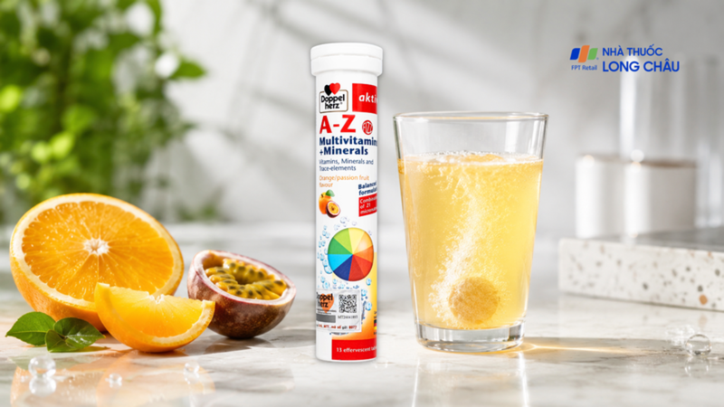 A-Z Fizz - Bổ sung đa vitamin và khoáng chất mỗi ngày