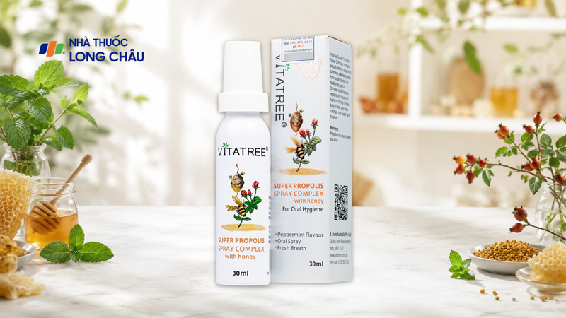 Vitatree Super Propolis Spray Complex With Honey