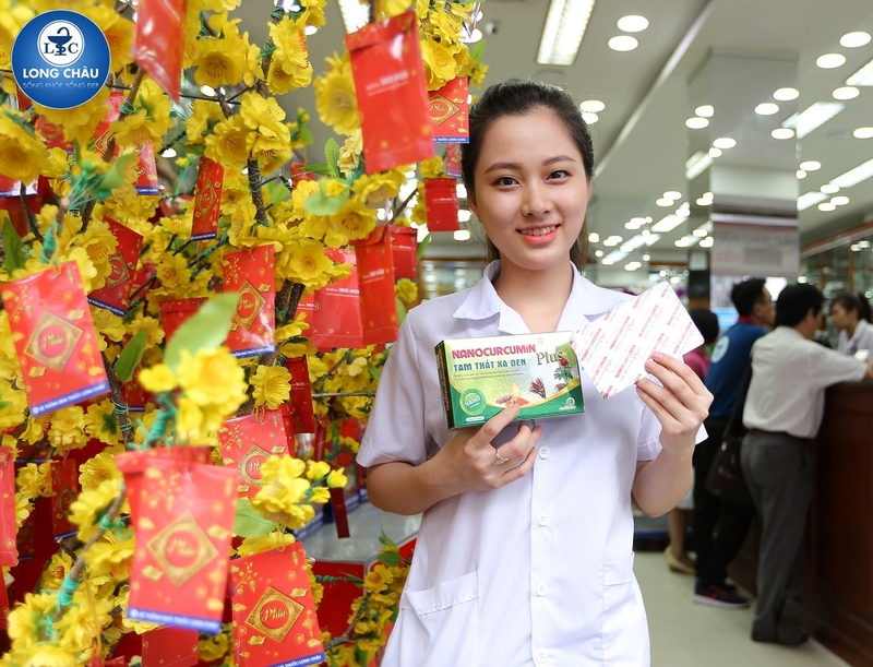 Nano Curcumin Plus chính hãng được bán tại Long Châu Sài Gòn