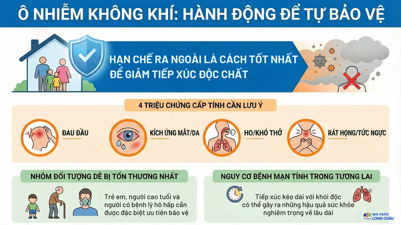Người dân được khuyến cáo hạn chế ra ngoài