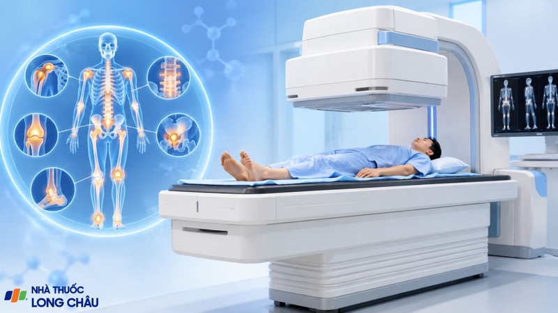 Xạ hình xương giúp ghi nhận những vùng xương có hoạt động chuyển hóa bất thường