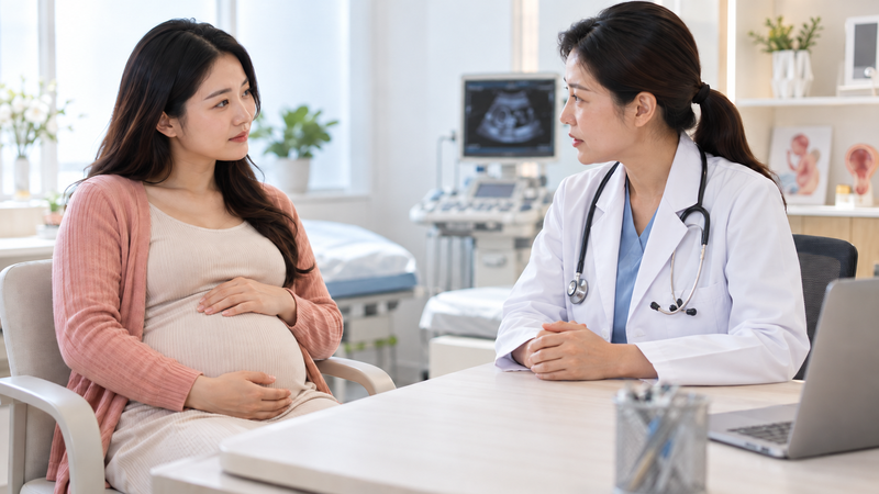 Mẹ bầu nên trao đổi với bác sĩ khi nhận kết quả NIPT bất thường