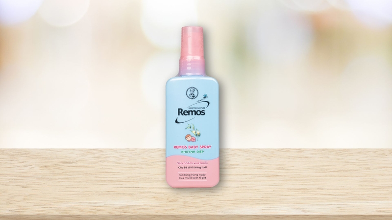 Xịt chống muỗi Remos Baby Spray hương khuynh diệp