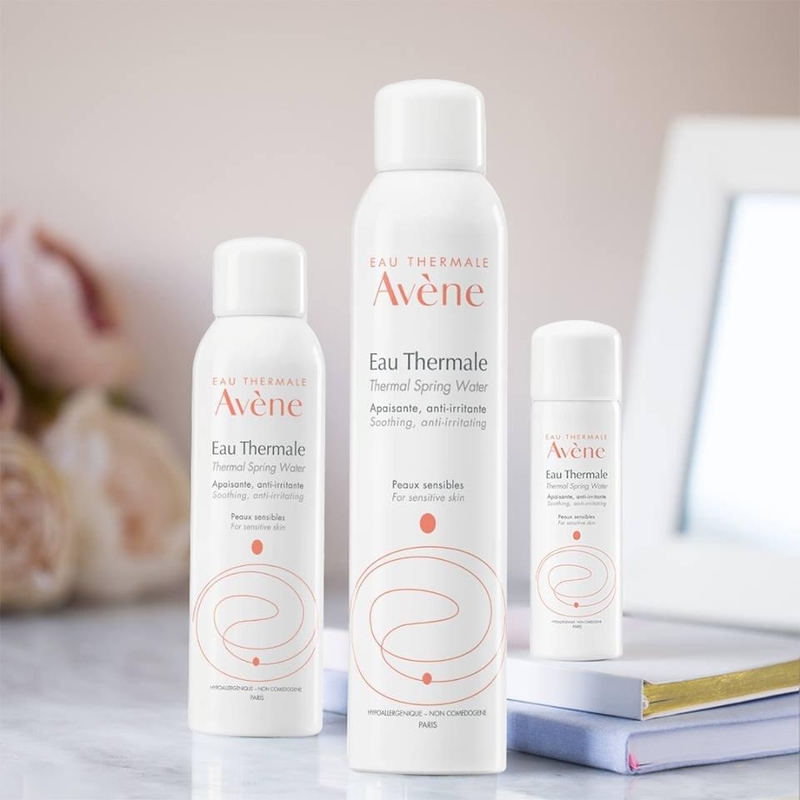 Xịt khoáng Avene được thiết kế 3 loại với ba kích cỡ khác nhau là 50ml, 150ml, 300ml