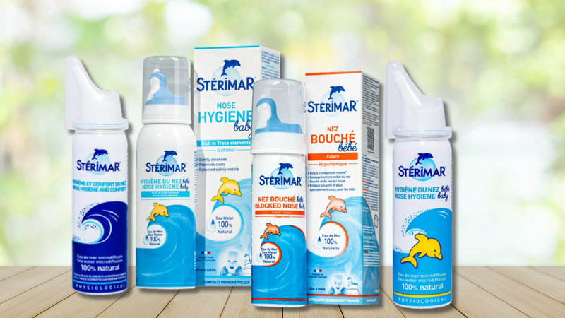 Stérimar có nhiều dòng xịt mũi