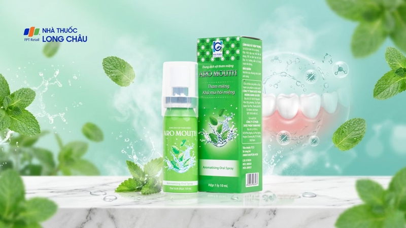 Xịt thơm miệng Aro Mouth 10ml