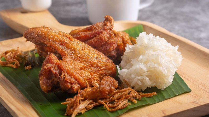 Xôi gà bao nhiêu calo?