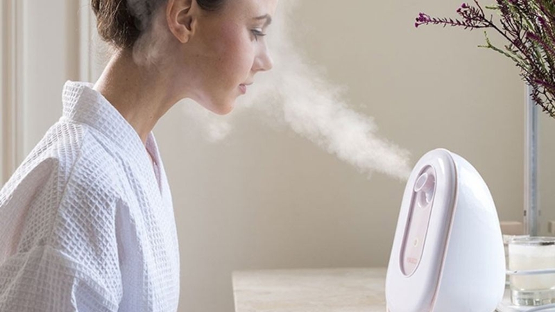 Xông mặt mấy lần 1 tuần là đủ? Có chú ý gì khi xông mặt? 1