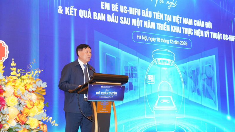 Thứ trưởng Bộ Y tế Đỗ Xuân Tuyên đánh giá đây là kết quả bước đầu có ý nghĩa chuyên môn và nhân văn