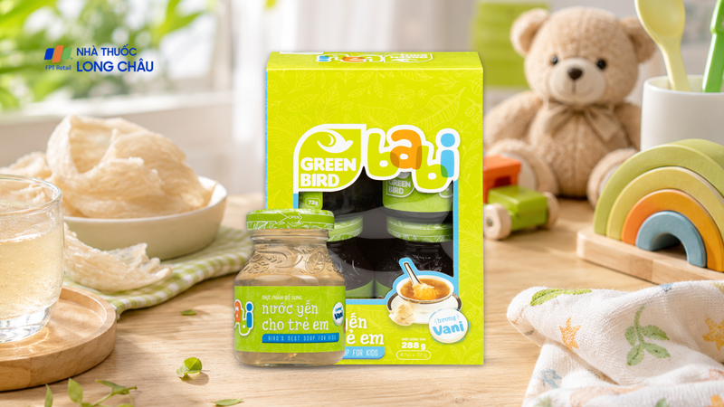 Nước yến cho trẻ em Green Bird Babi
