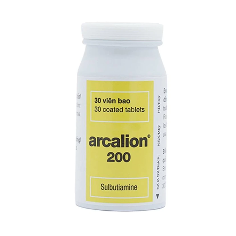 Arcalion 200mg hộp 30 viên điều trị chứng suy nhược