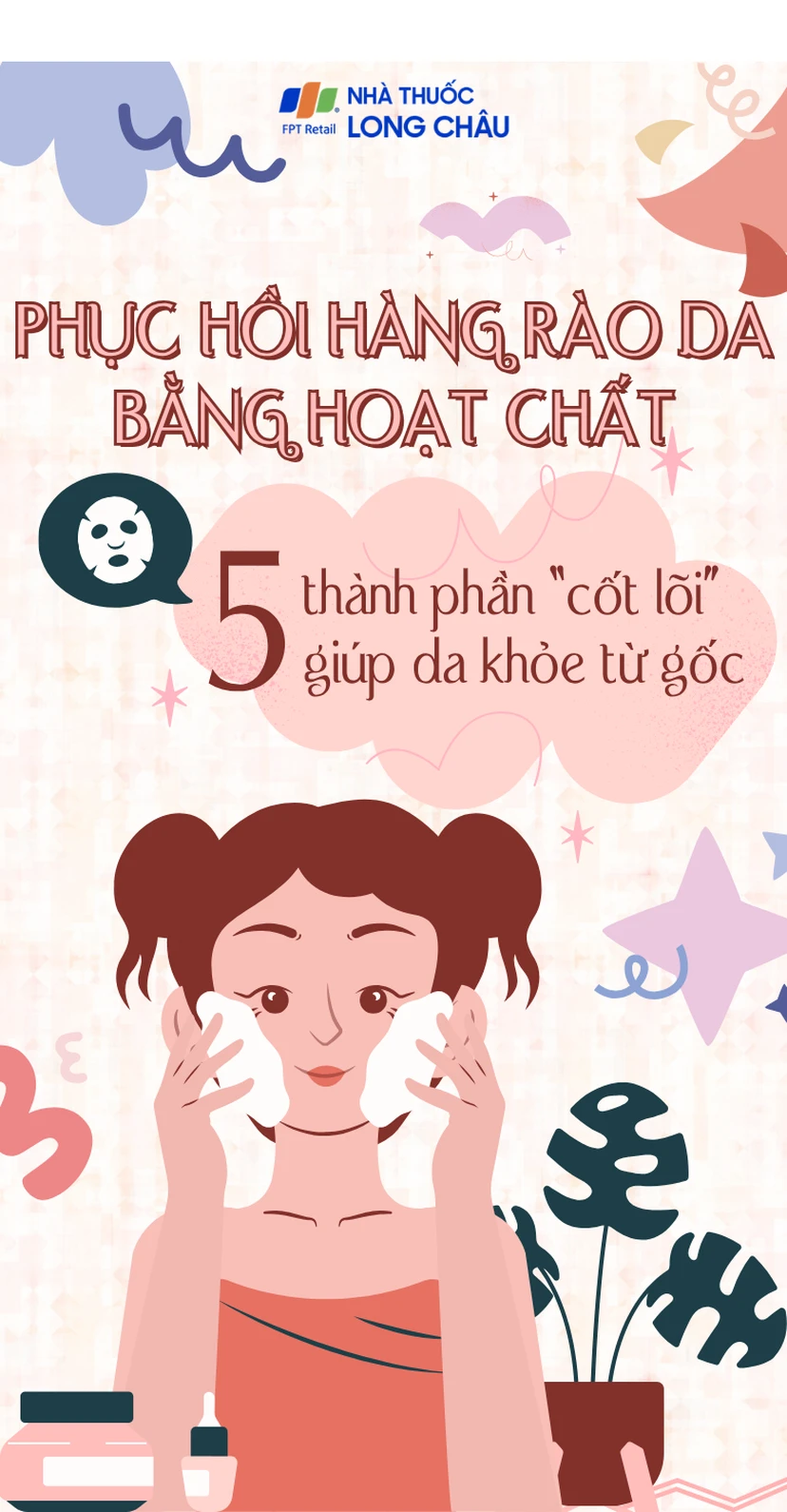 Phục hồi hàng rào da bằng hoạt chất: 5 thành phần “cốt lõi” giúp da ...