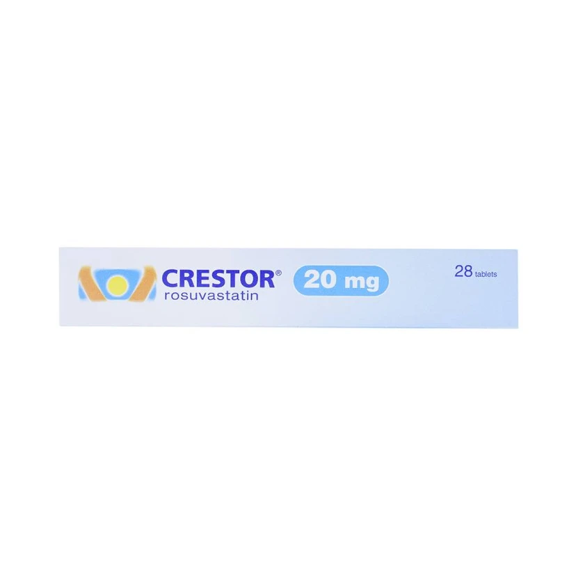 Crestor 20mg trị rối loạn lipid máu (2 vỉ x 14 viên)