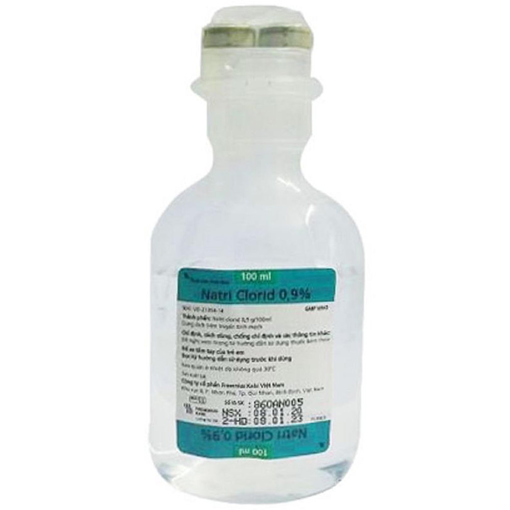 Hình ảnh Dịch truyền Natri Clorid 0.9% Fresenius Kabi bổ sung điện giải, nước (100ml)
