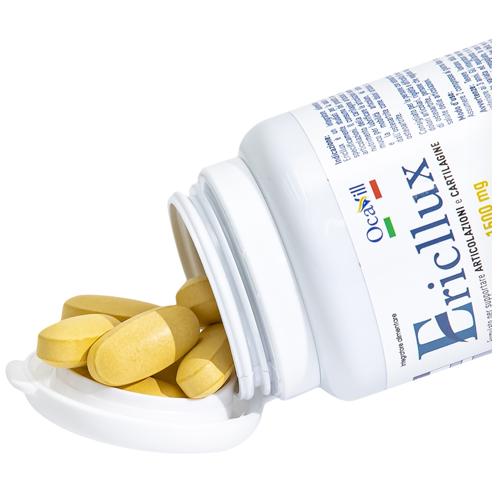 Hình ảnh Viên uống Ericllux Ocavill hỗ trợ tăng tiết dịch khớp, giúp khớp vận động linh hoạt (60 viên)